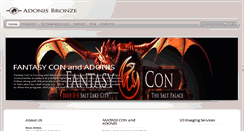 Desktop Screenshot of adonisbronze.com